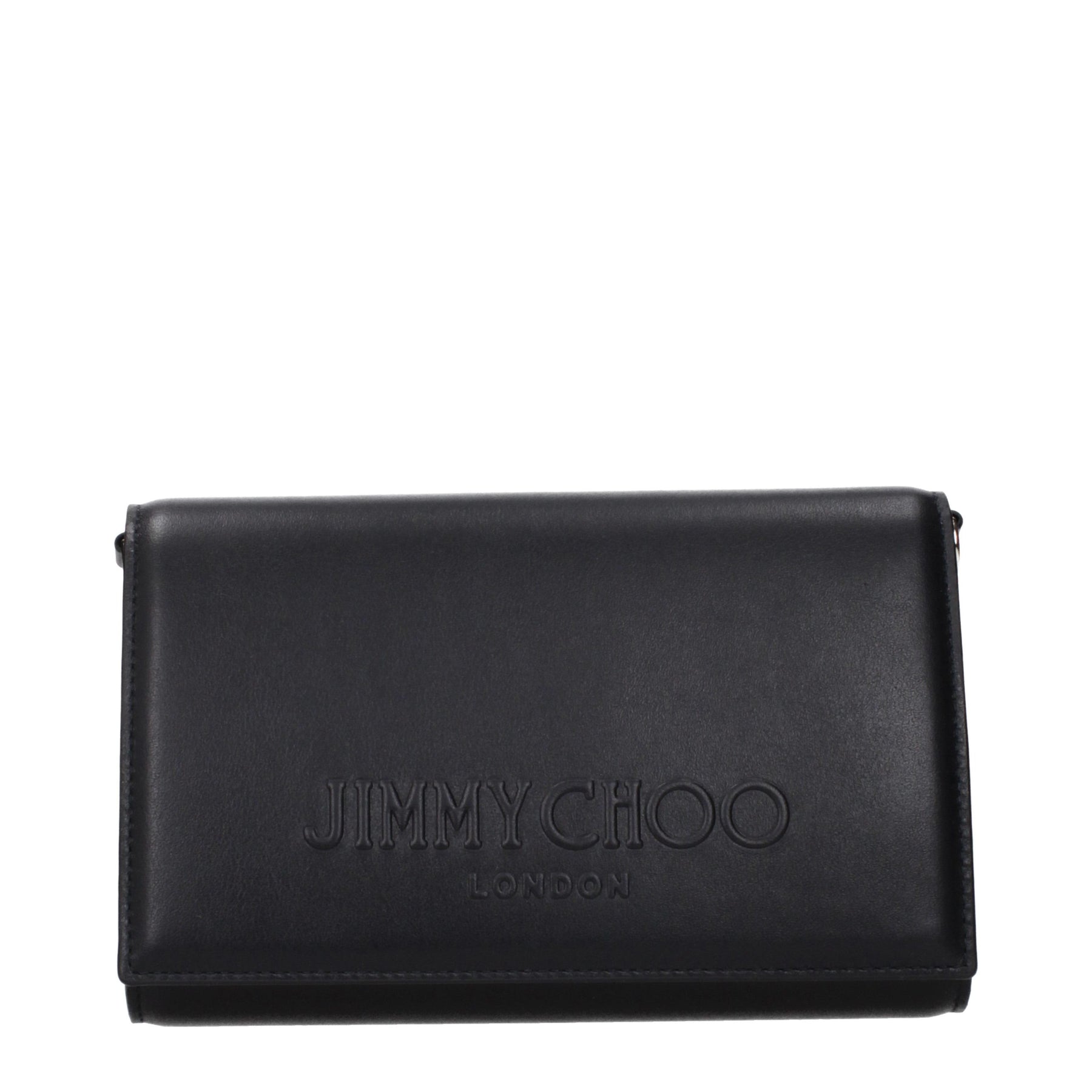 Jimmy Choo Black Leather Clutch Bag | Regal Royce