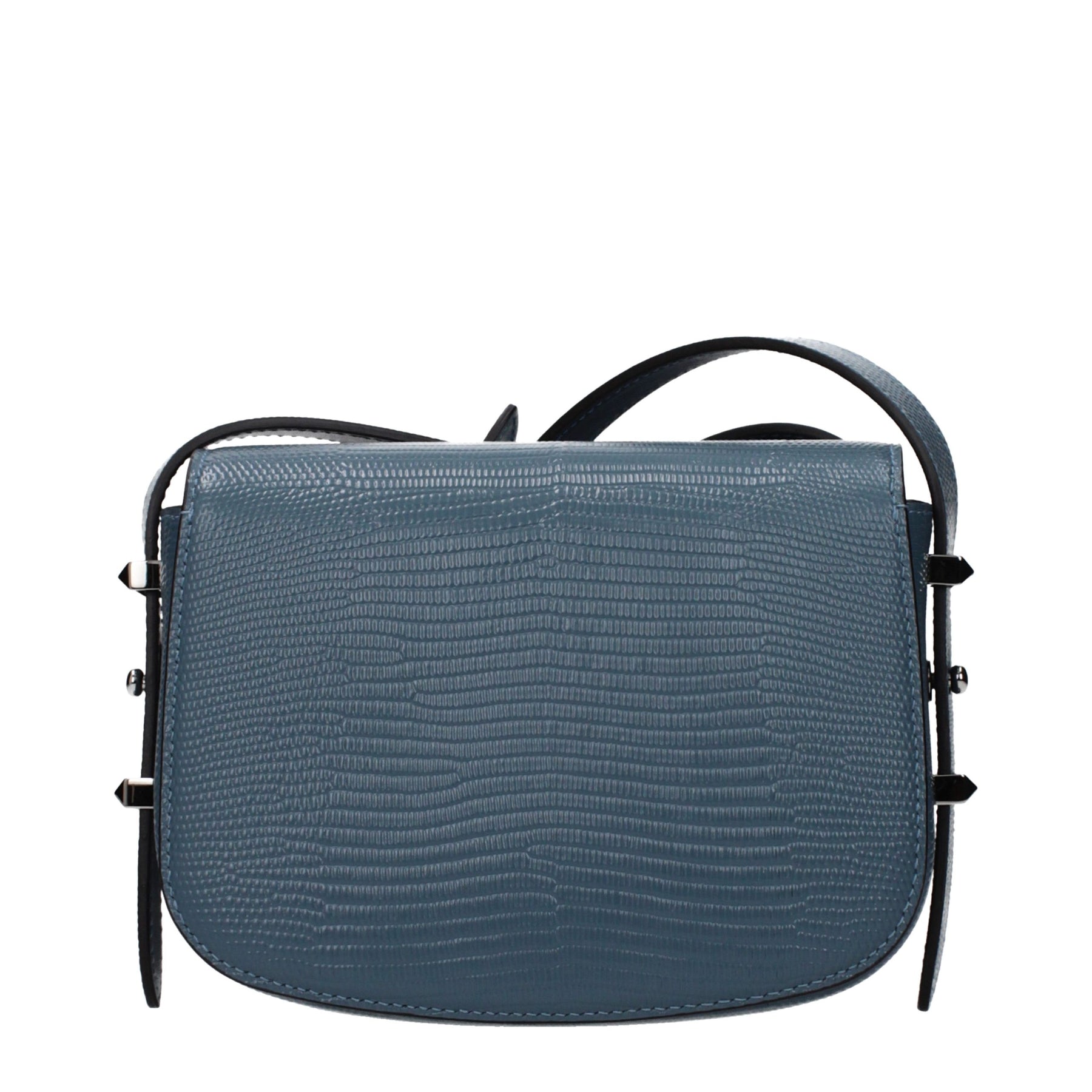 Jimmy Choo Blue Leather Shoulder Bag | Regal Royce