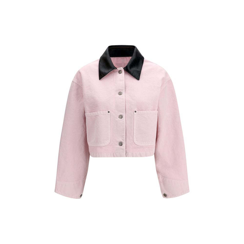 Prada Multicolor Cotton Denim Jacket | Regal Royce
