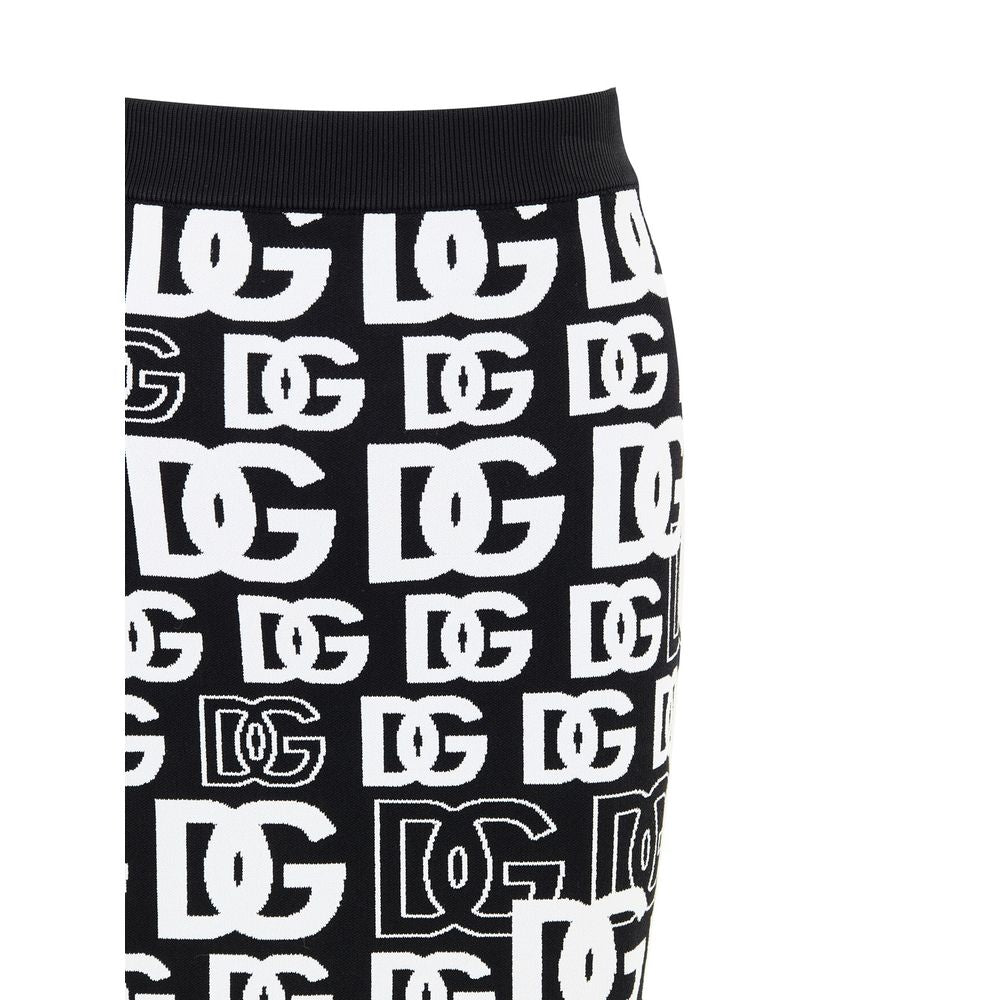 Dolce & Gabbana Black Cotton Mini Skirt | Regal Royce