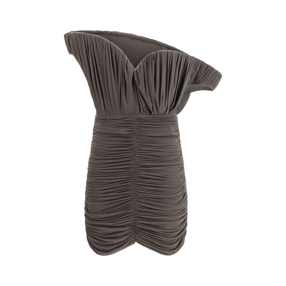 Magda Butrym Brown Copper Casual Dress | Regal Royce