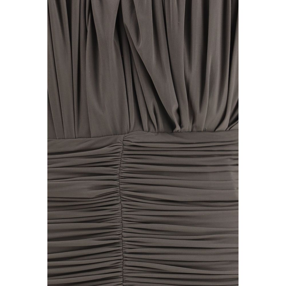 Magda Butrym Brown Copper Casual Dress | Regal Royce