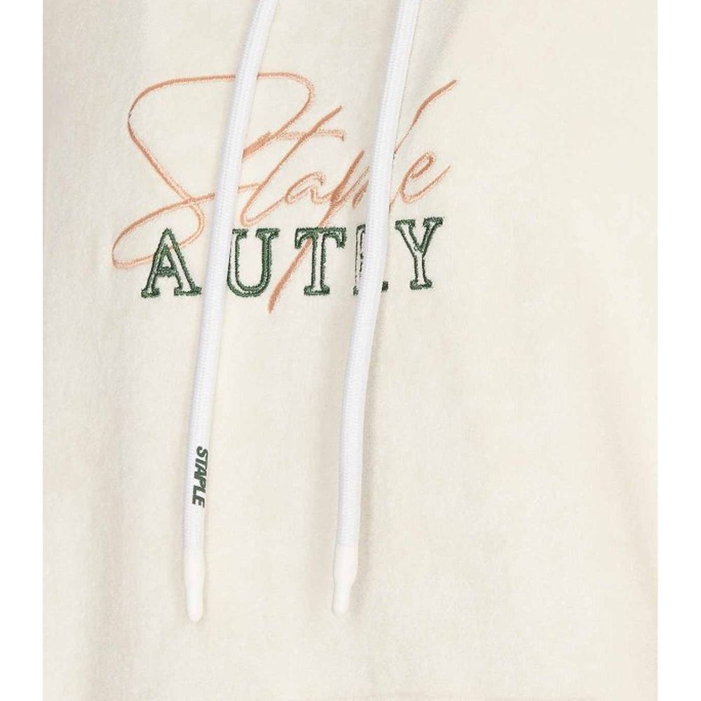 Autry White Cotton Hoodie | Regal Royce