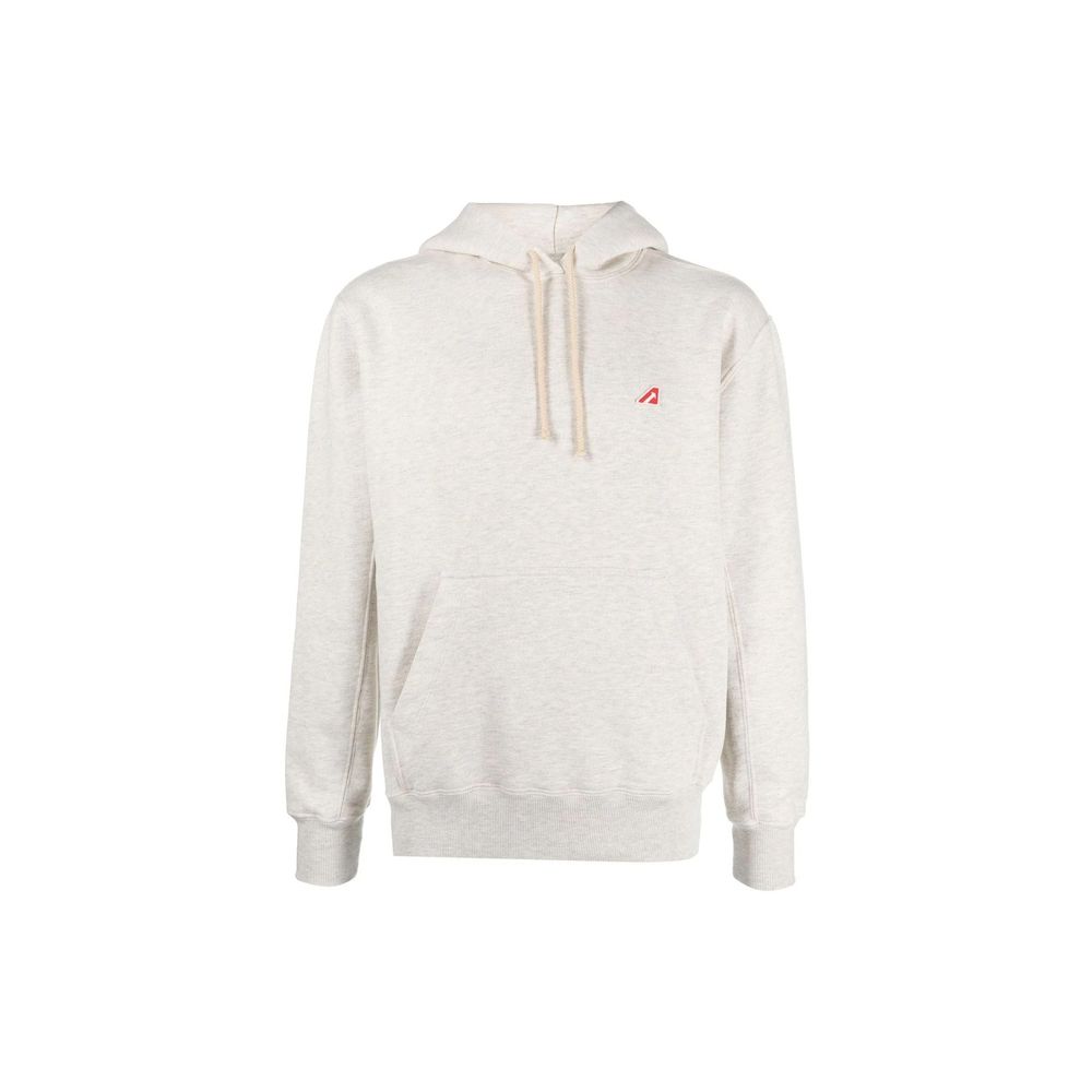 Autry Beige Cotton Hoodie | Regal Royce