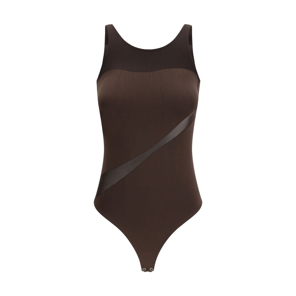 Wolford Brown Polyamide Bodysuit | Regal Royce