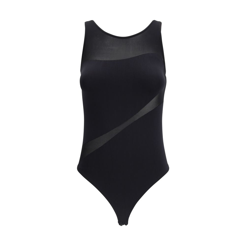Wolford Black Polyamide Bodysuit | Regal Royce