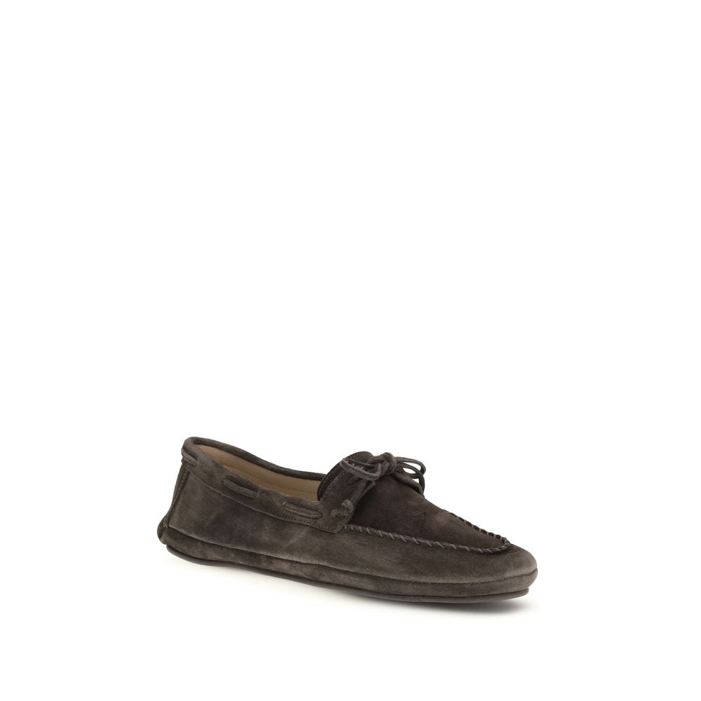 Le Monde Béryl Brown Calf Leather Bos Taurus Slip-On Loafers | Regal Royce