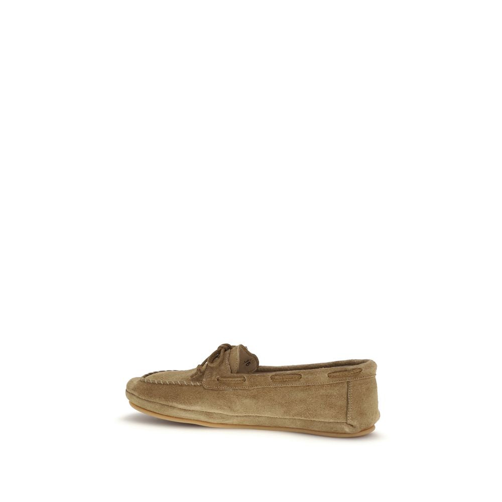 Le Monde Béryl Beige Calf Leather Bos Taurus Slip-On Loafers | Regal Royce