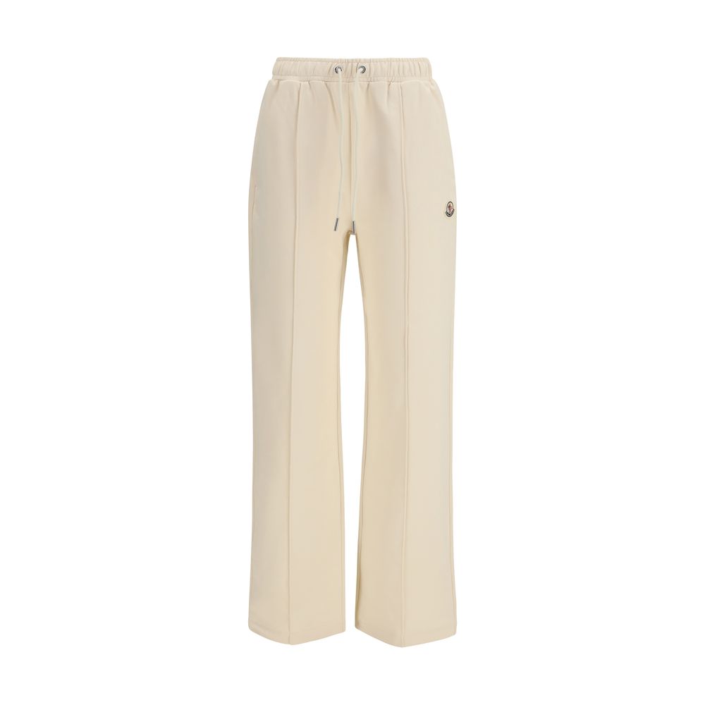 Moncler Beige Cotton Athletic Pants | Regal Royce