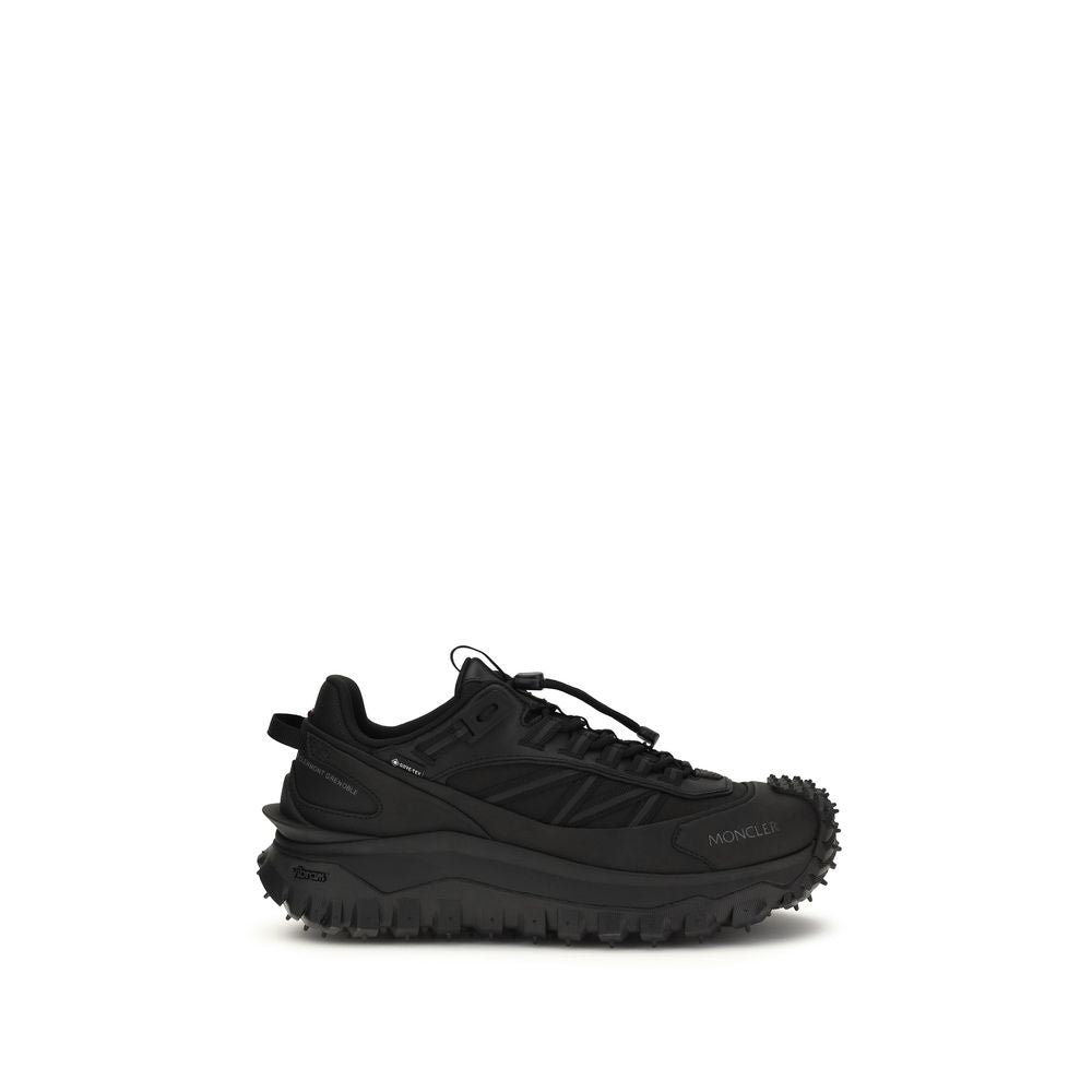 Moncler Black Polyamide Athletic Sneakers | Regal Royce
