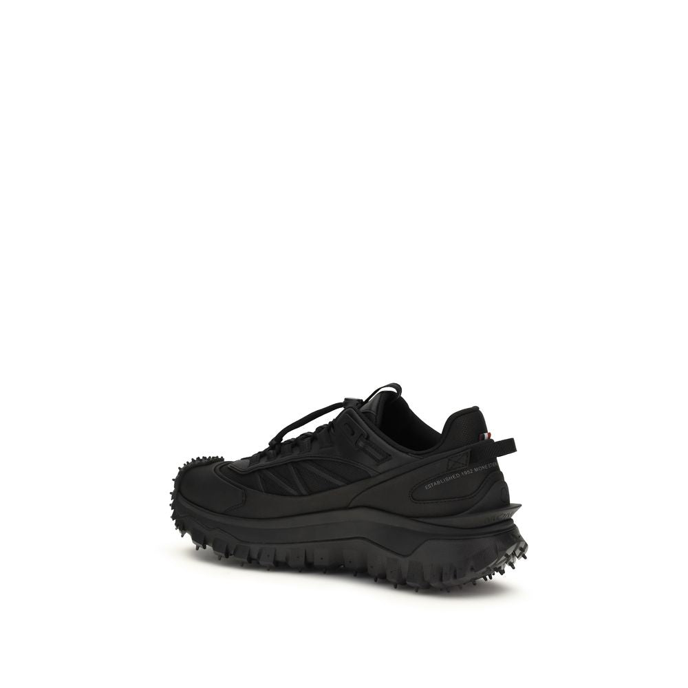 Moncler Black Polyamide Athletic Sneakers | Regal Royce