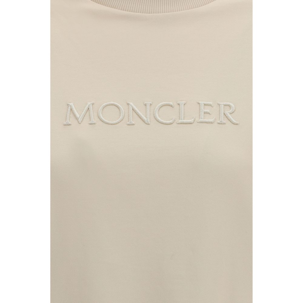 Moncler Beige Cotton Sweatshirt | Regal Royce