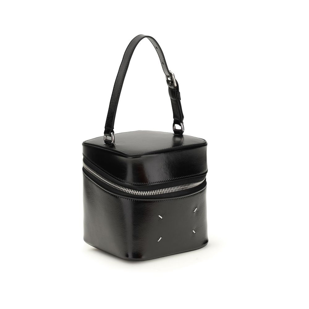 Maison Margiela Black Calf Leather Bos Taurus Backet Bag | Regal Royce