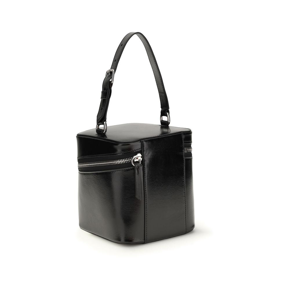 Maison Margiela Black Calf Leather Bos Taurus Backet Bag | Regal Royce