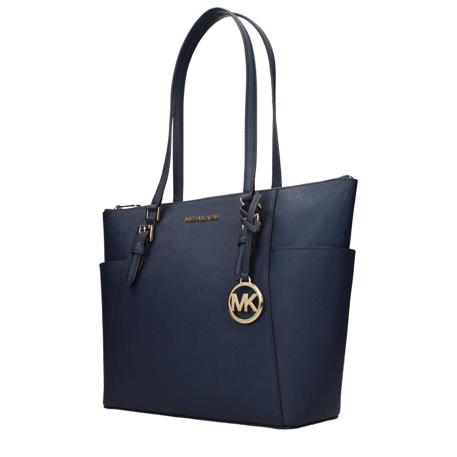 Michael Kors Blue Leather Shoulder Bag | Regal Royce
