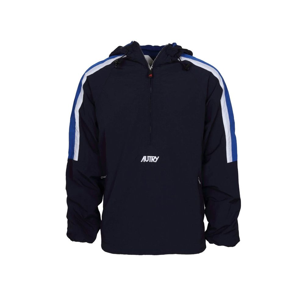 Autry Blue Nylon Shell Jacket | Regal Royce