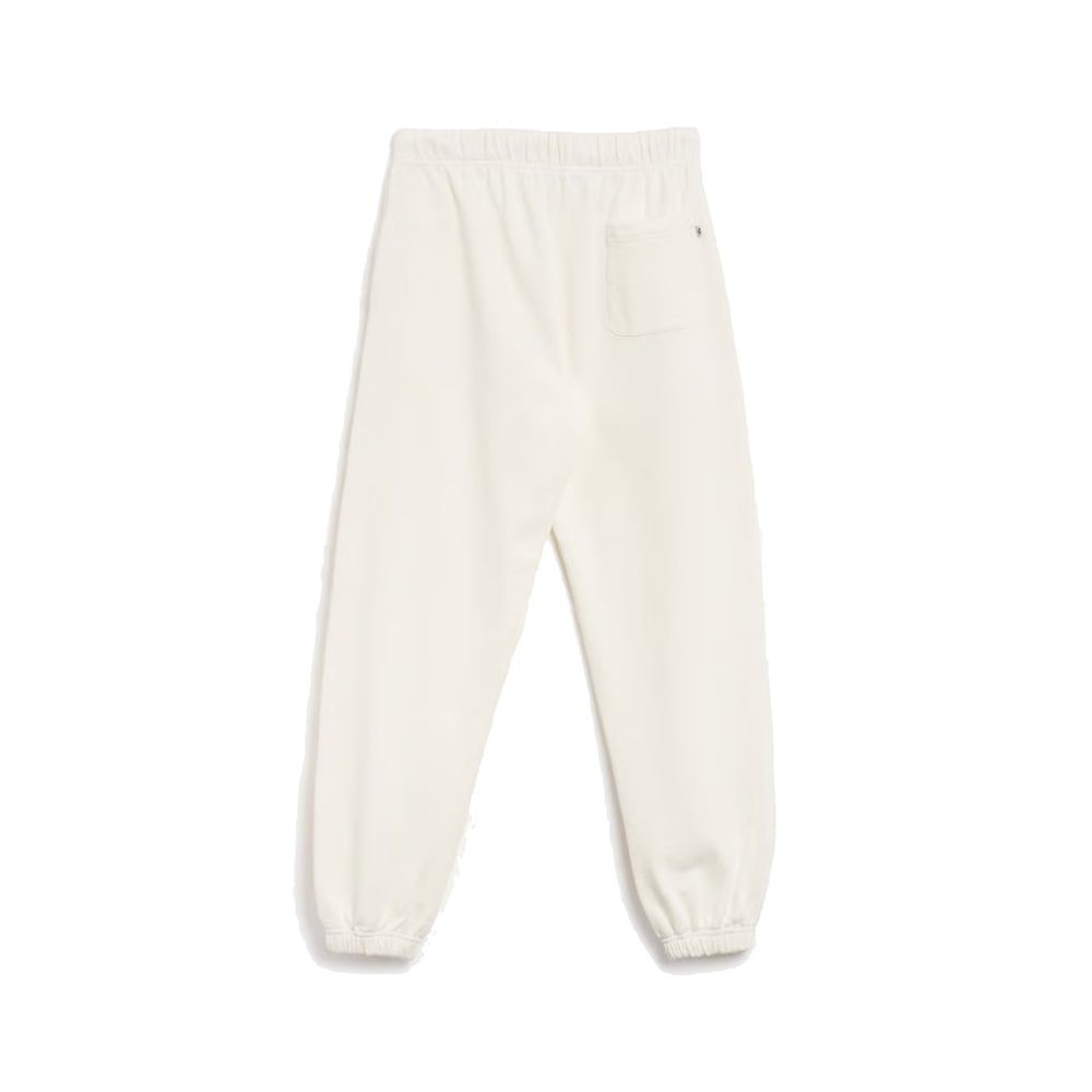 Autry White Cotton Joggers (Workout Pants) | Regal Royce