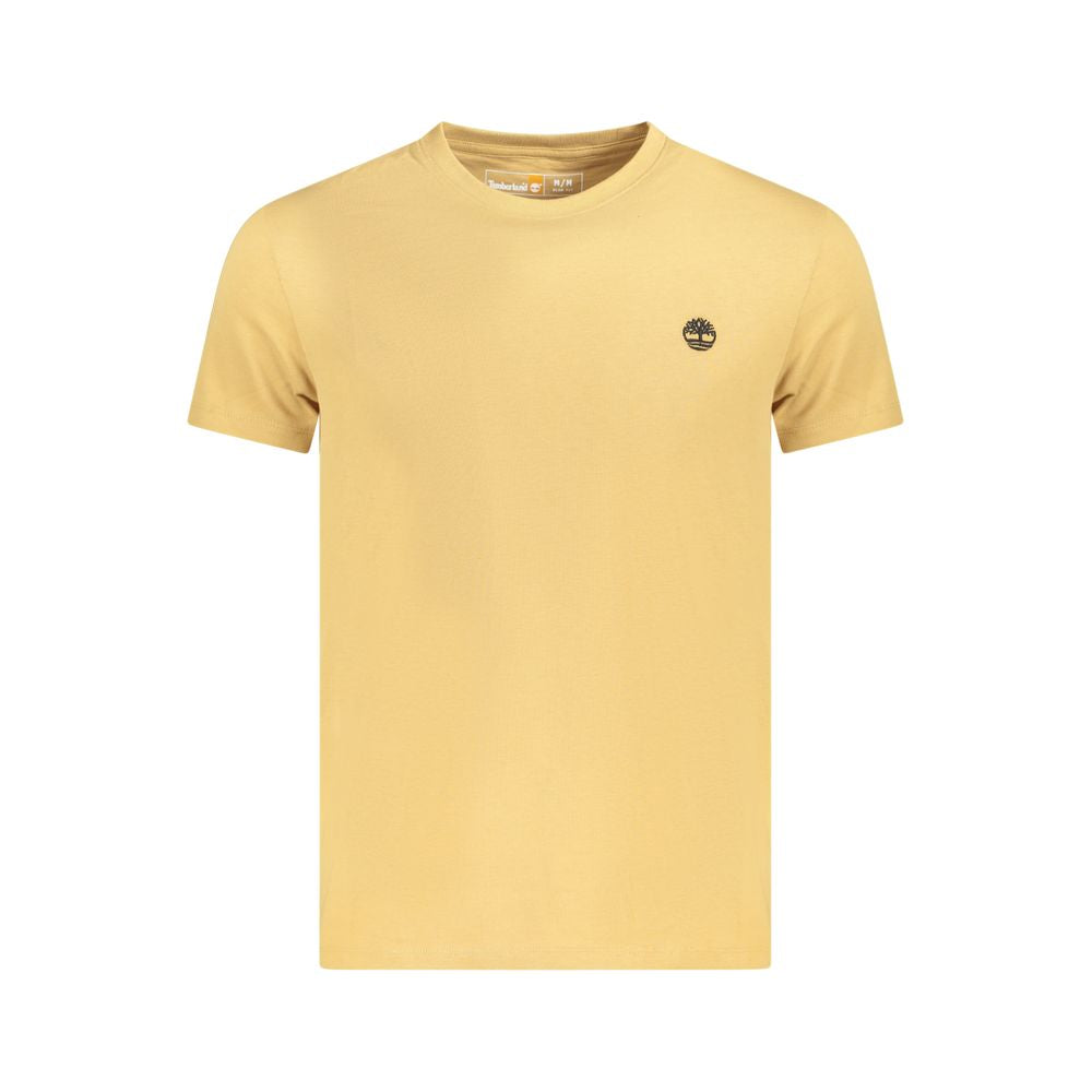 Timberland Beige Cotton Men T-Shirt | Regal Royce