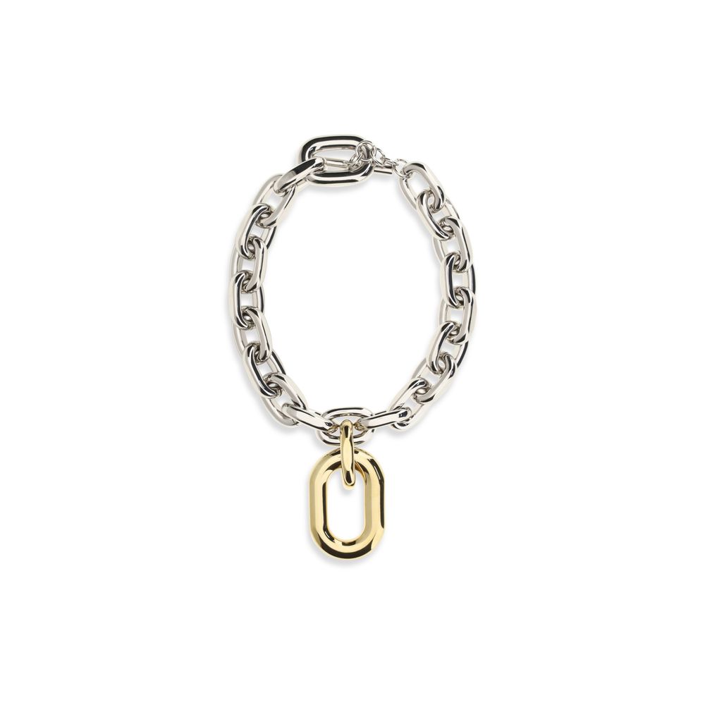 Rabanne Silver Metal Necklace | Regal Royce