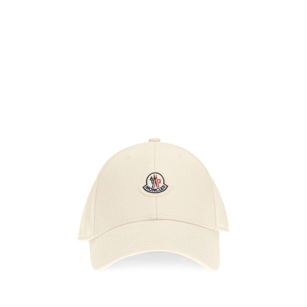 Moncler Beige Cotton Cap (Baseball Hat) | Regal Royce