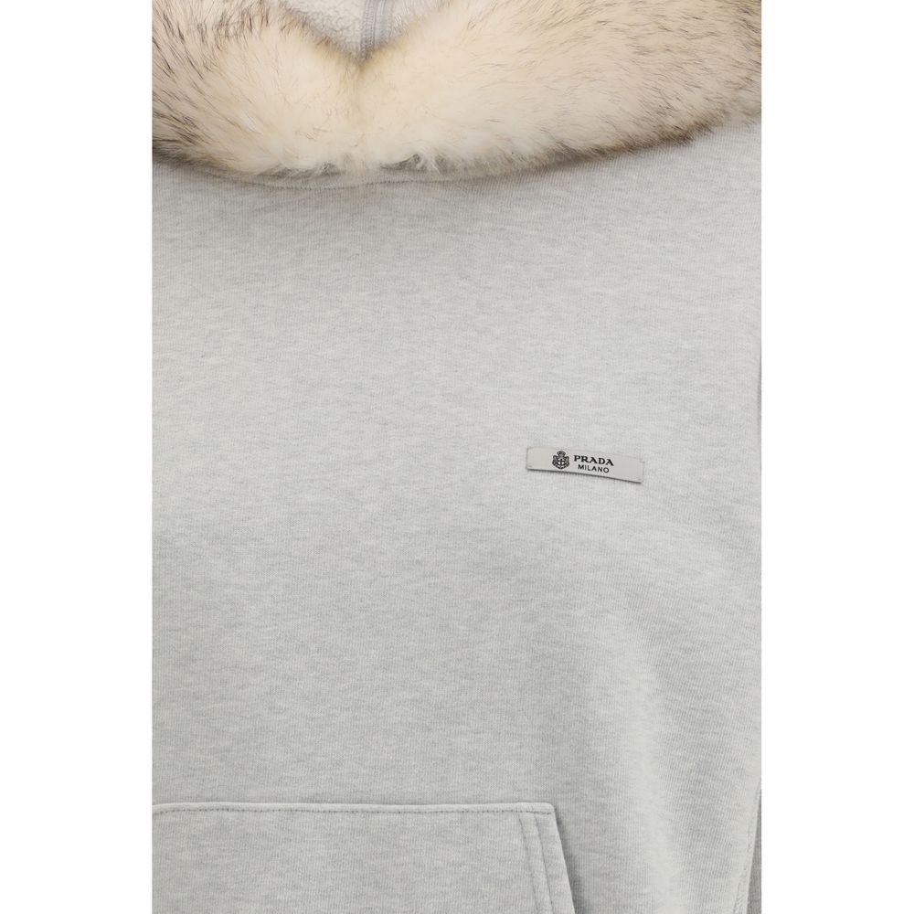 Prada Gray Cotton Sweatshirt | Regal Royce