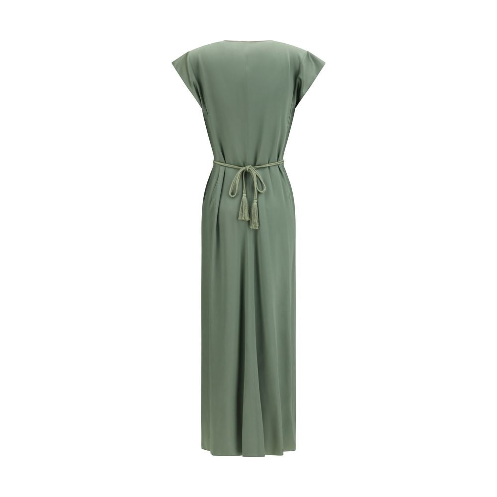 Forte_Forte Bicolor Viscose Casual Dress | Regal Royce