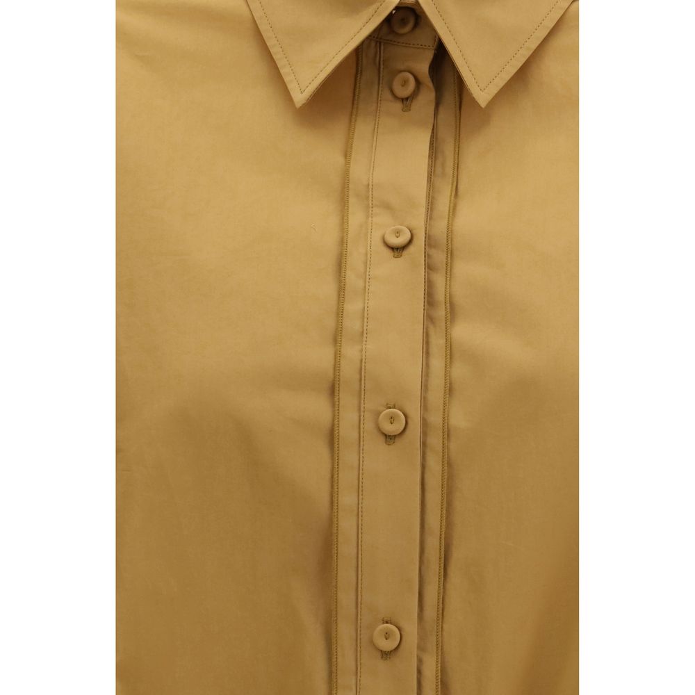 Forte_Forte Bicolor Cotton Shortsleeve Shirt | Regal Royce