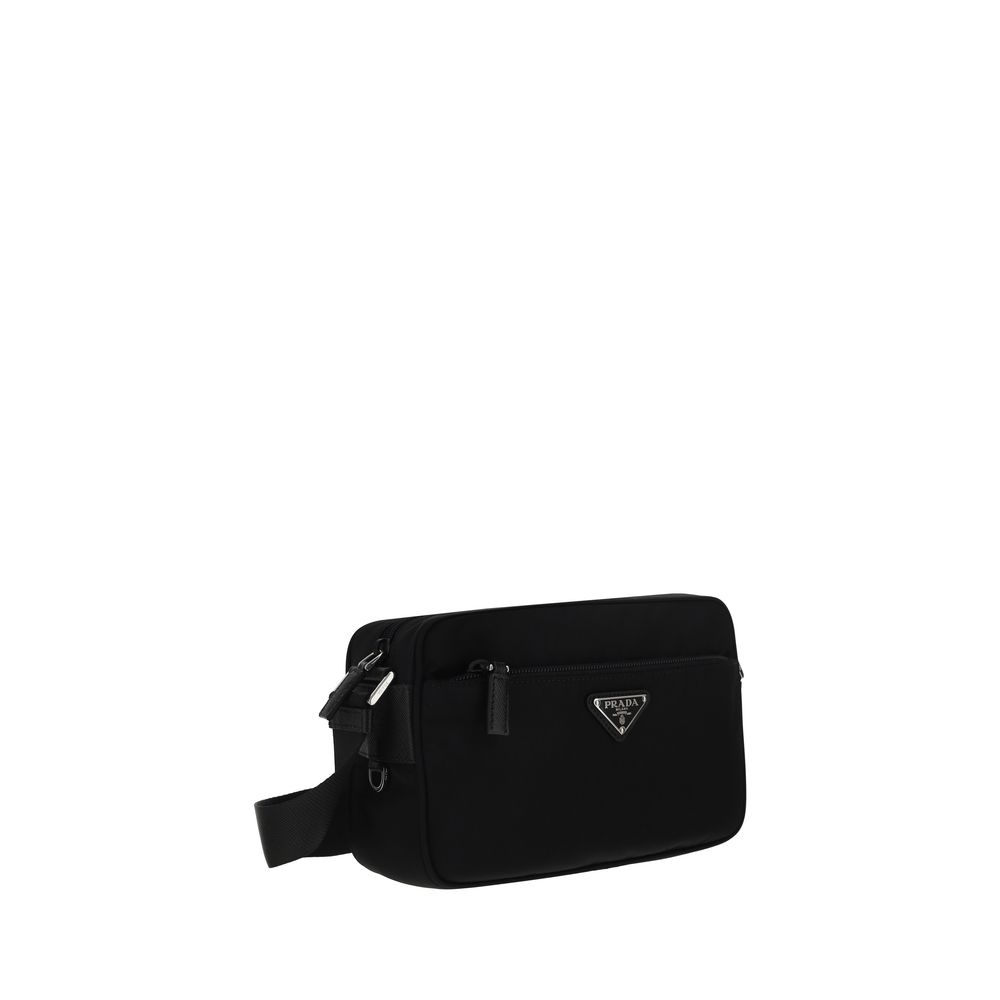 Prada Black Nylon Shoulder Bag | Regal Royce