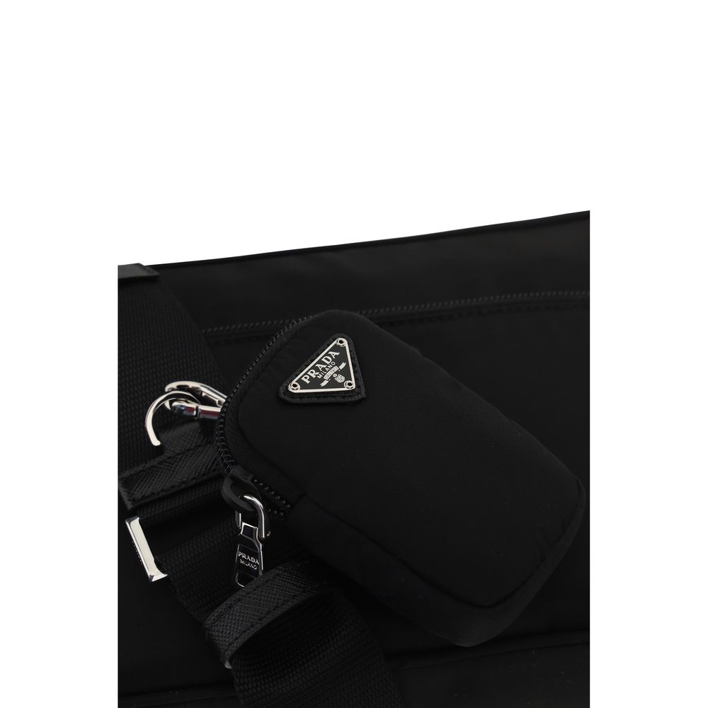 Prada Black Nylon Shoulder Bag | Regal Royce