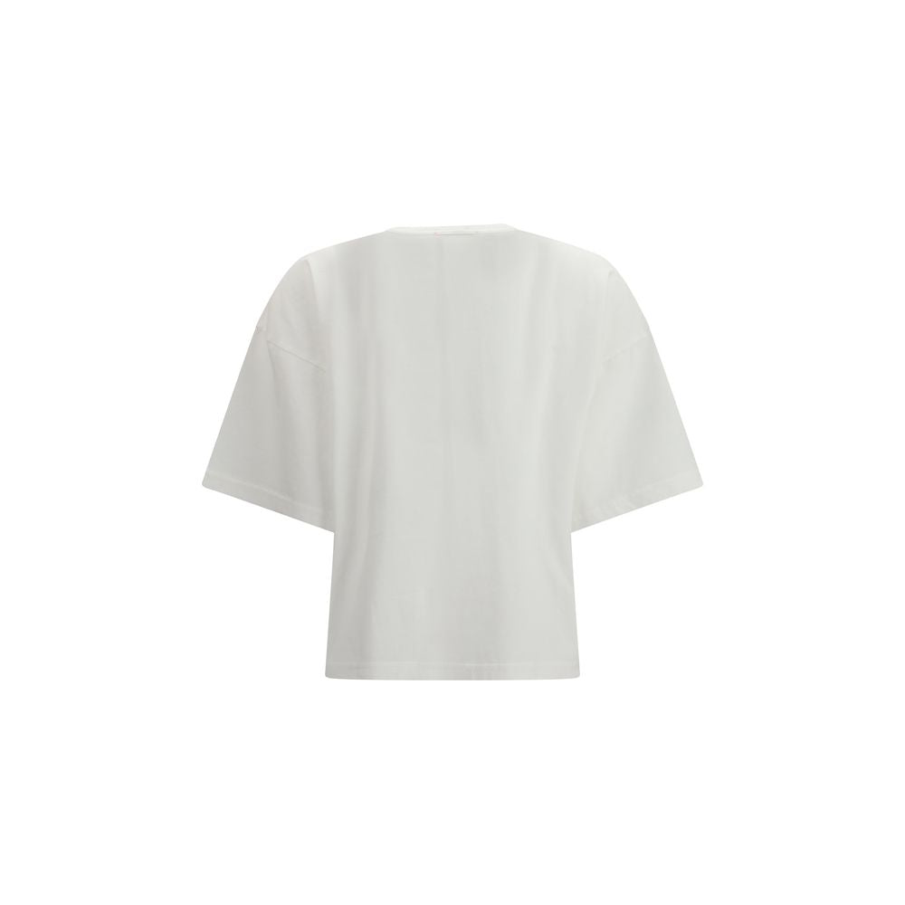 Forte_Forte White Cotton T-Shirt | Regal Royce