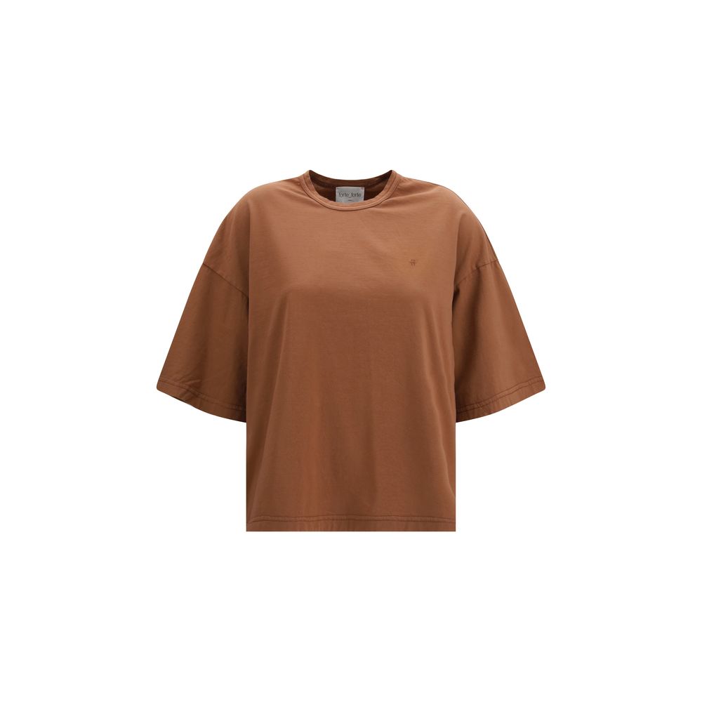 Forte_Forte Multicolor Cotton T-Shirt | Regal Royce