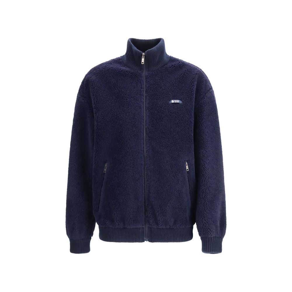 Prada Blue Polyamide Full-Length Jacket | Regal Royce