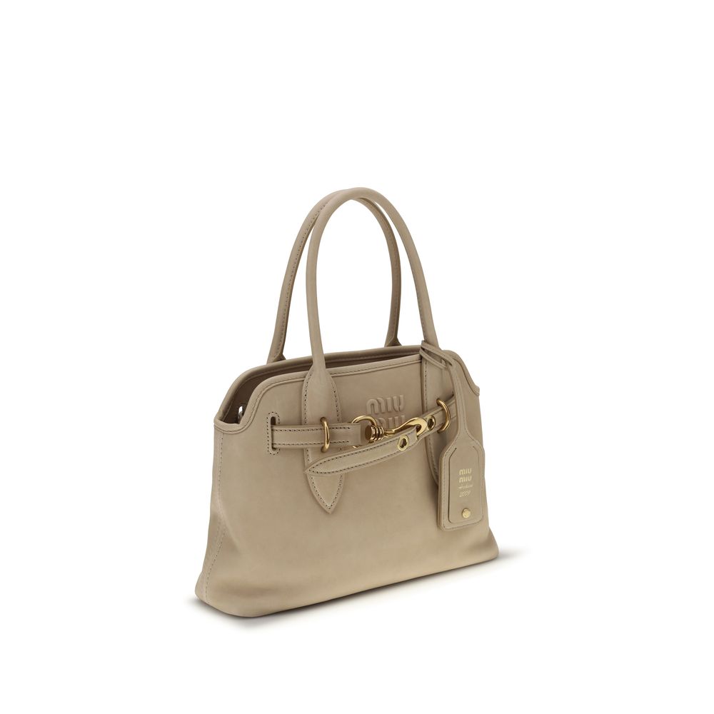Miu Miu Beige Lamb Ovis Aries Aries Handbag | Regal Royce