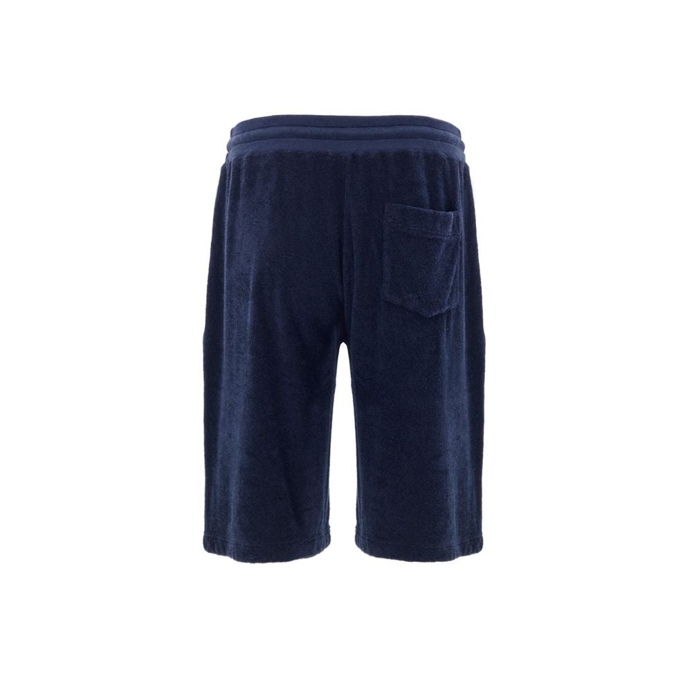 Gran Sasso Blue Cotton Shorts | Regal Royce