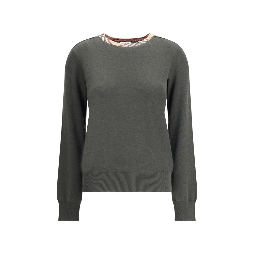 Burberry Bicolor Cotton Sweatshirt | Regal Royce