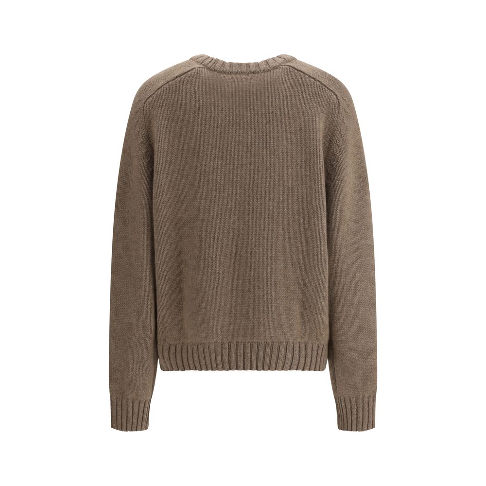 Khaite Brown Cashmere Sweater | Regal Royce