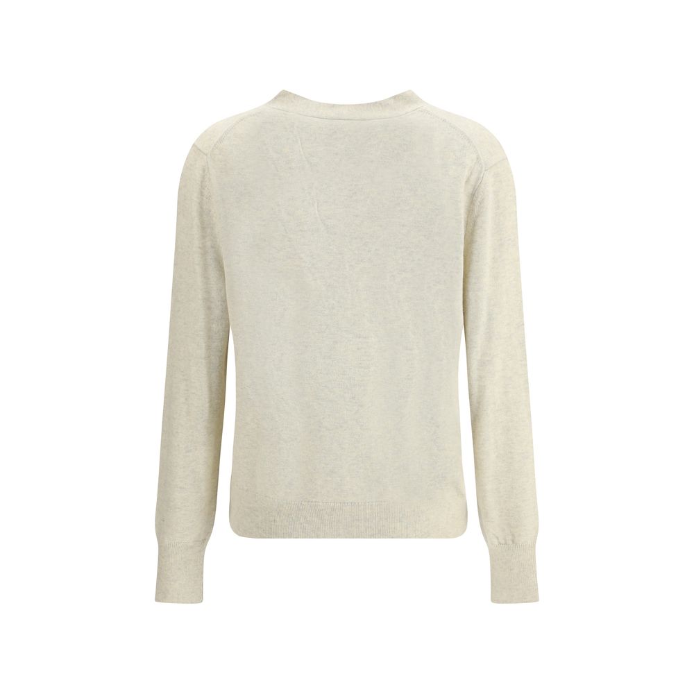 Marant Etoile White Cotton Cardigan | Regal Royce