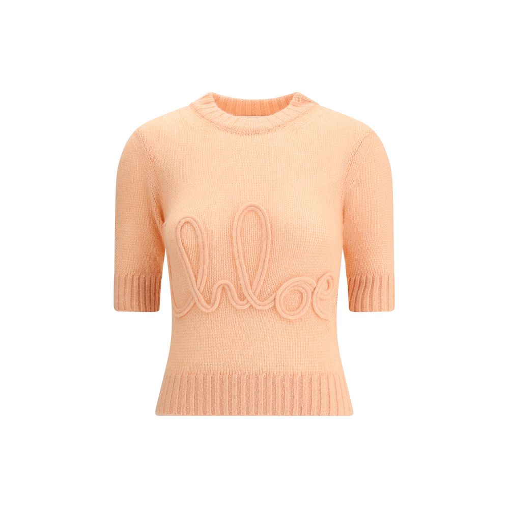 Chloé Orange Alpaca Vicugna Pacos Sweatshirt | Regal Royce