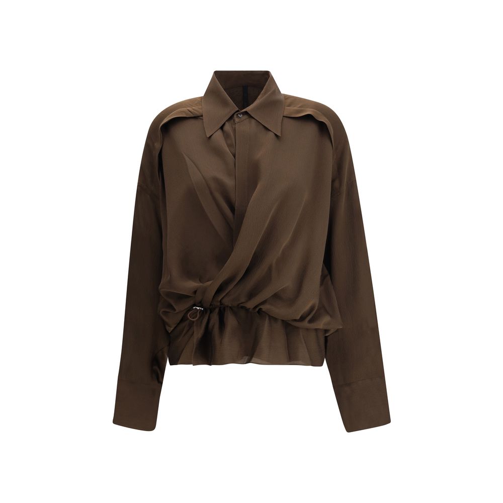 Petar Petrov Brown Silk Blouse | Regal Royce
