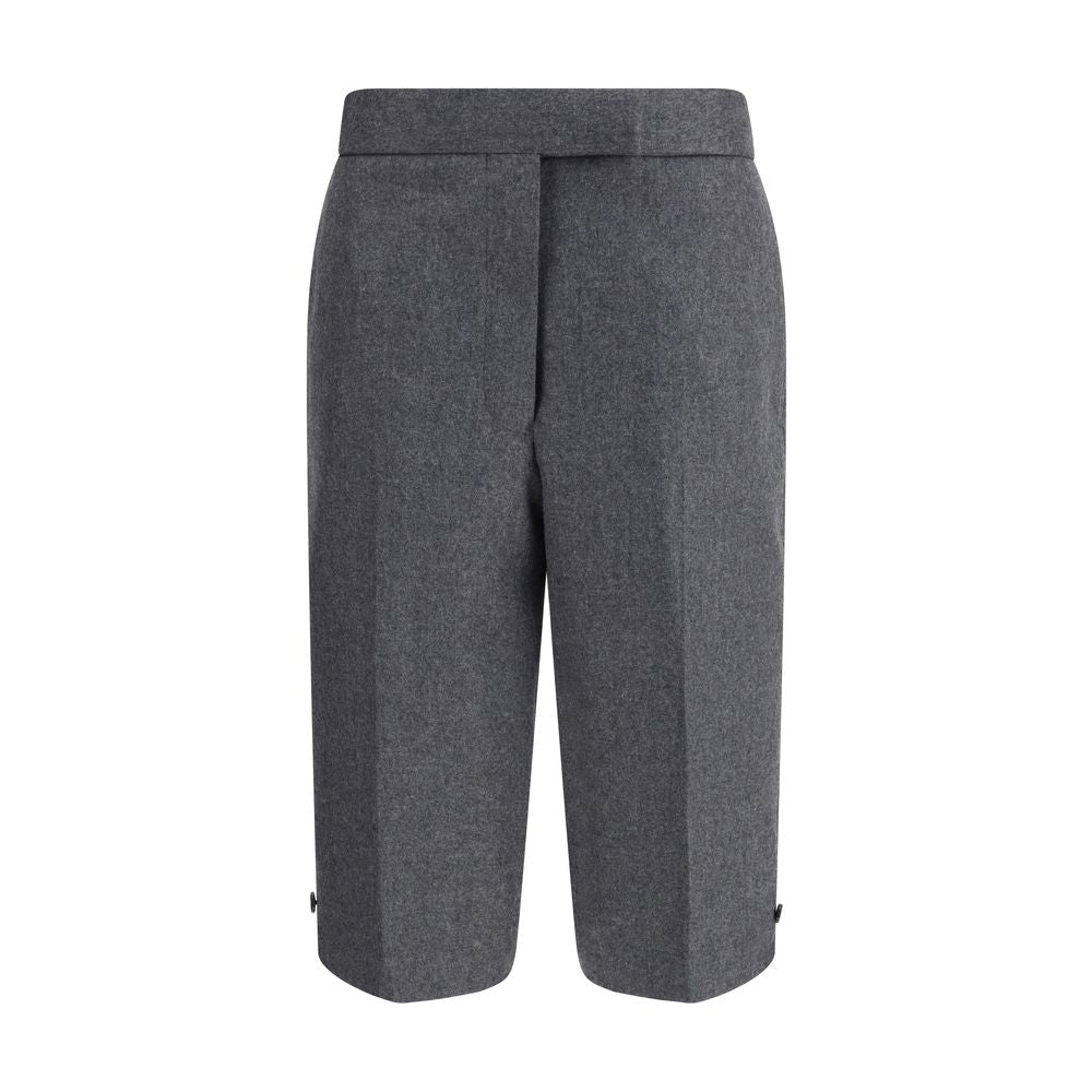 Thom Browne Gray Wool Bermuda Shorts | Regal Royce