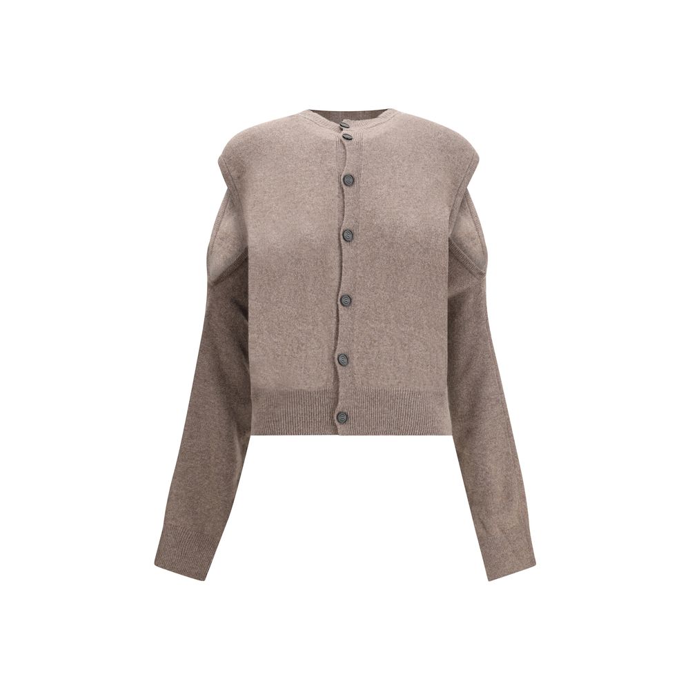 ALAINPAUL Brown Cashmere Cardigan | Regal Royce
