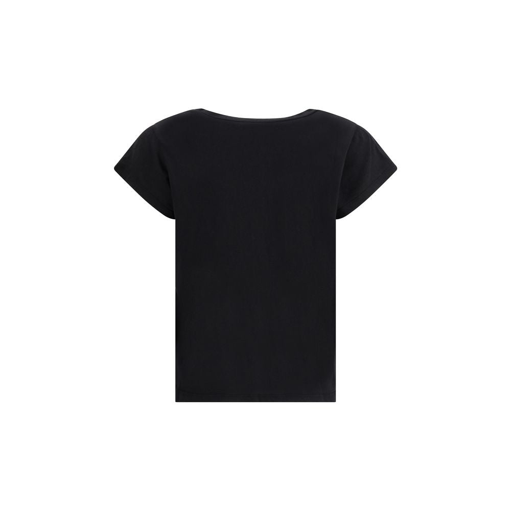 James Perse Black Cotton T-Shirt | Regal Royce