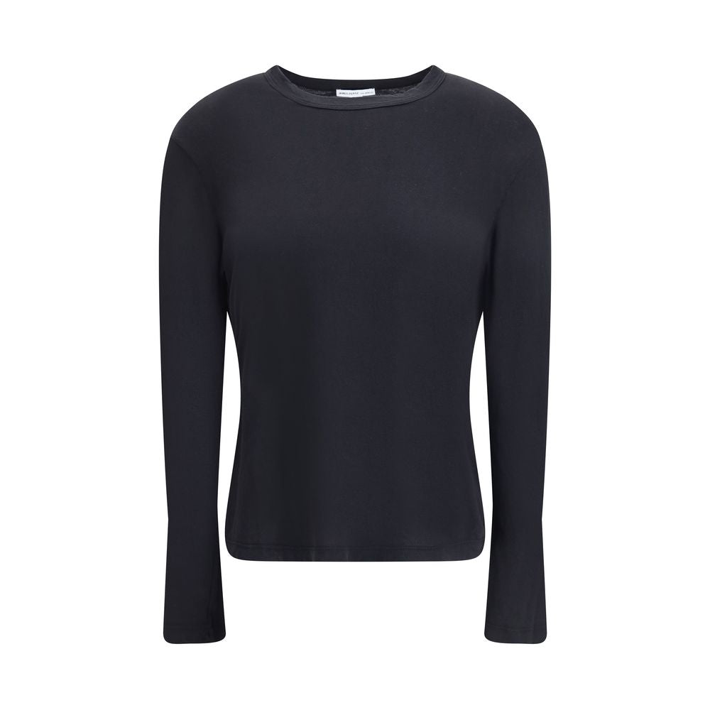 James Perse Black Cotton Sweatshirt | Regal Royce