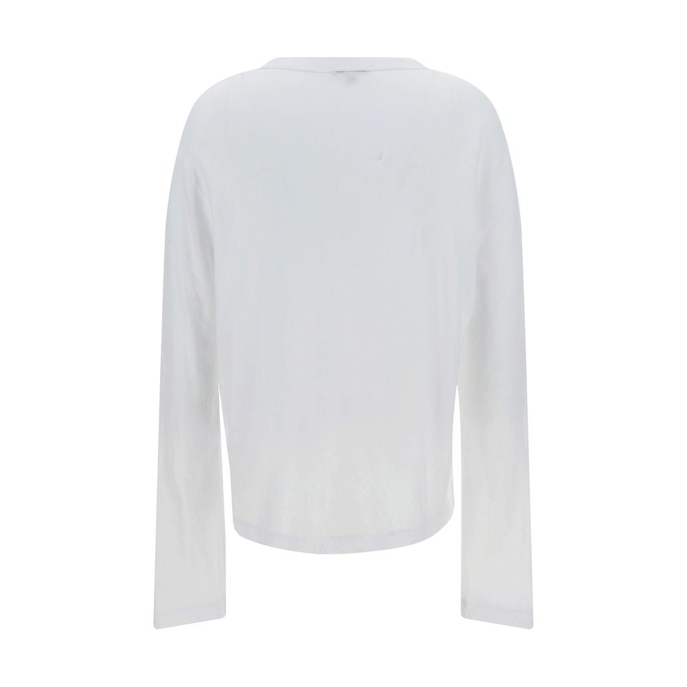 James Perse White Cotton Sweatshirt | Regal Royce