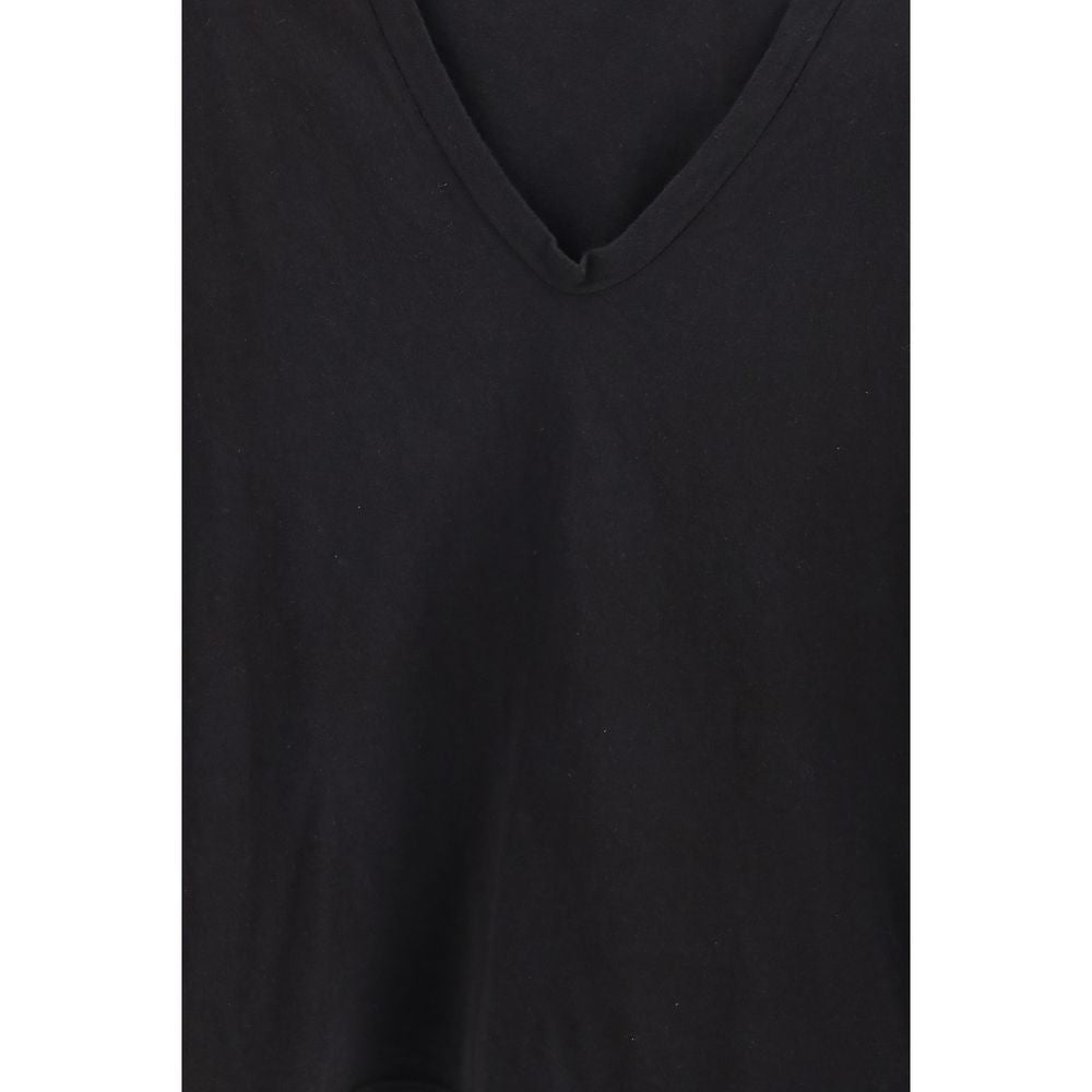 James Perse Black Cotton Long Sleeve T-Shirt | Regal Royce