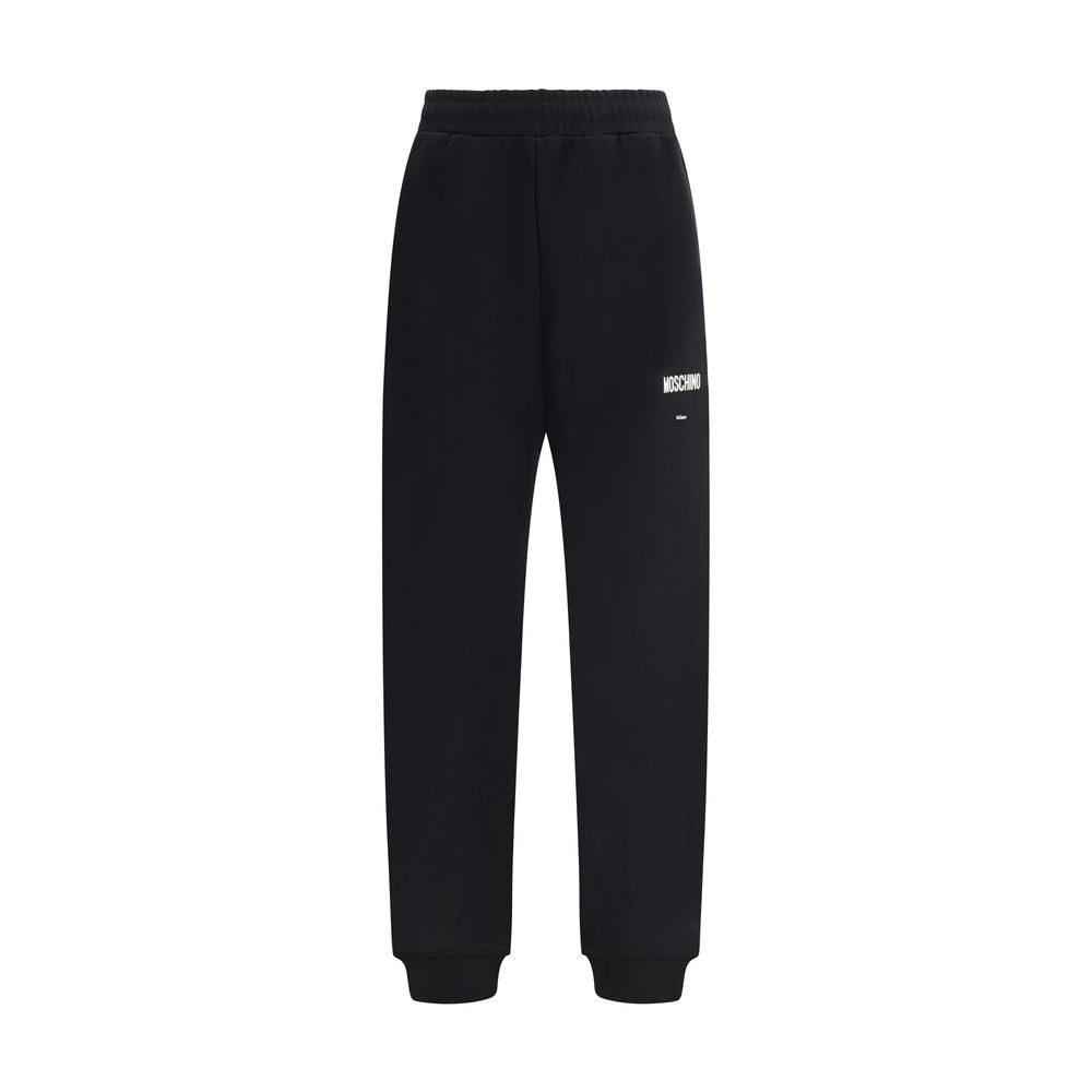 Moschino Black Cotton Casual Pants | Regal Royce