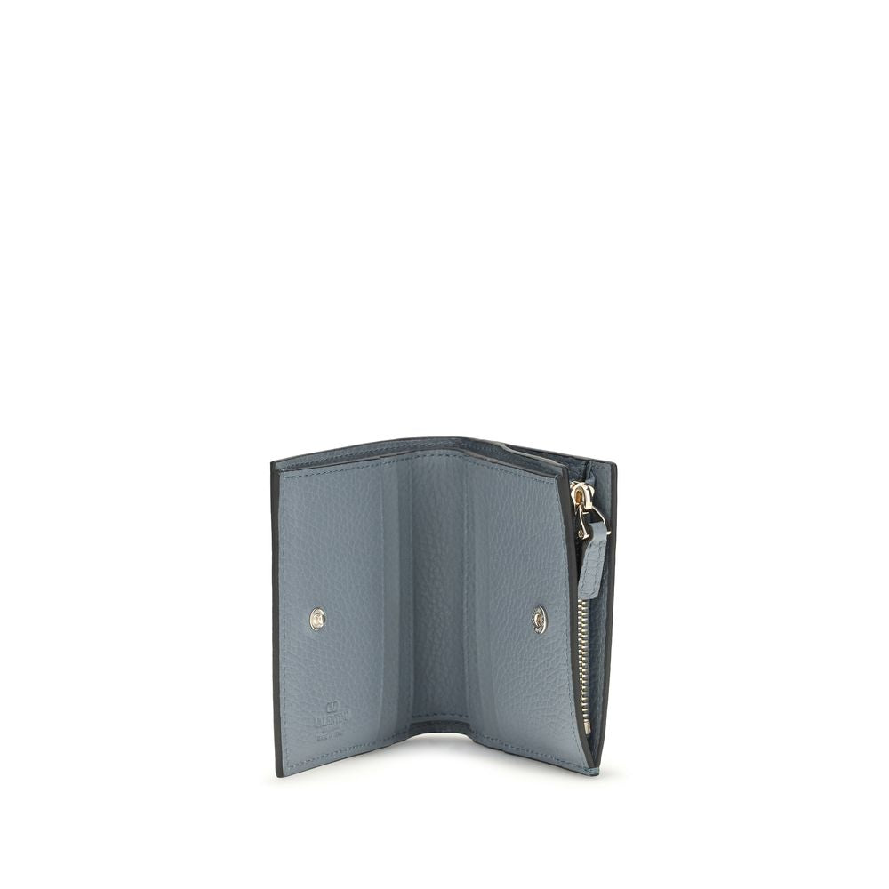 Valentino Garavani Blue Lamb Ovis Aries Aries Wallet | Regal Royce