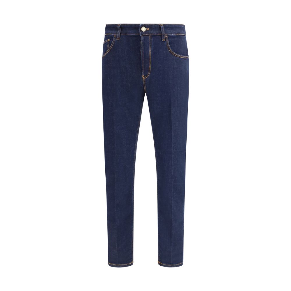 PT Torino Blue Cotton Jeans Denim | Regal Royce