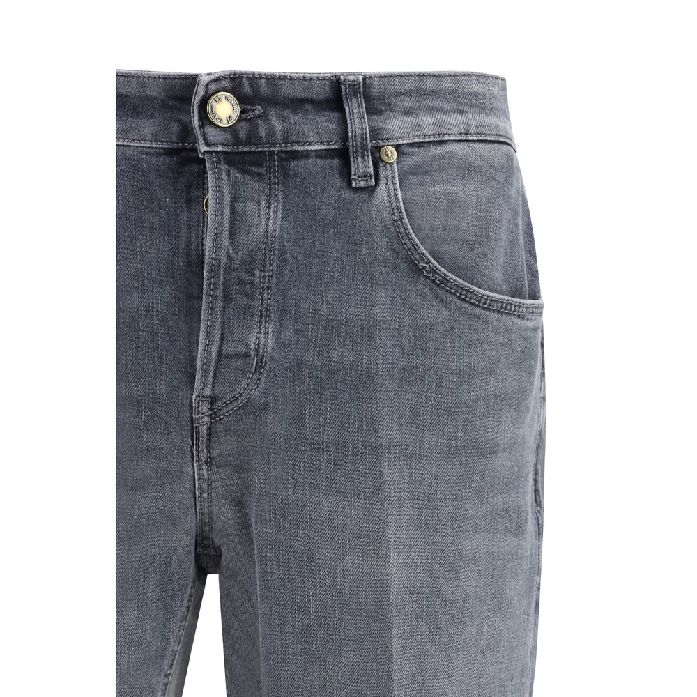 PT Torino Gray Cotton Jeans Denim | Regal Royce