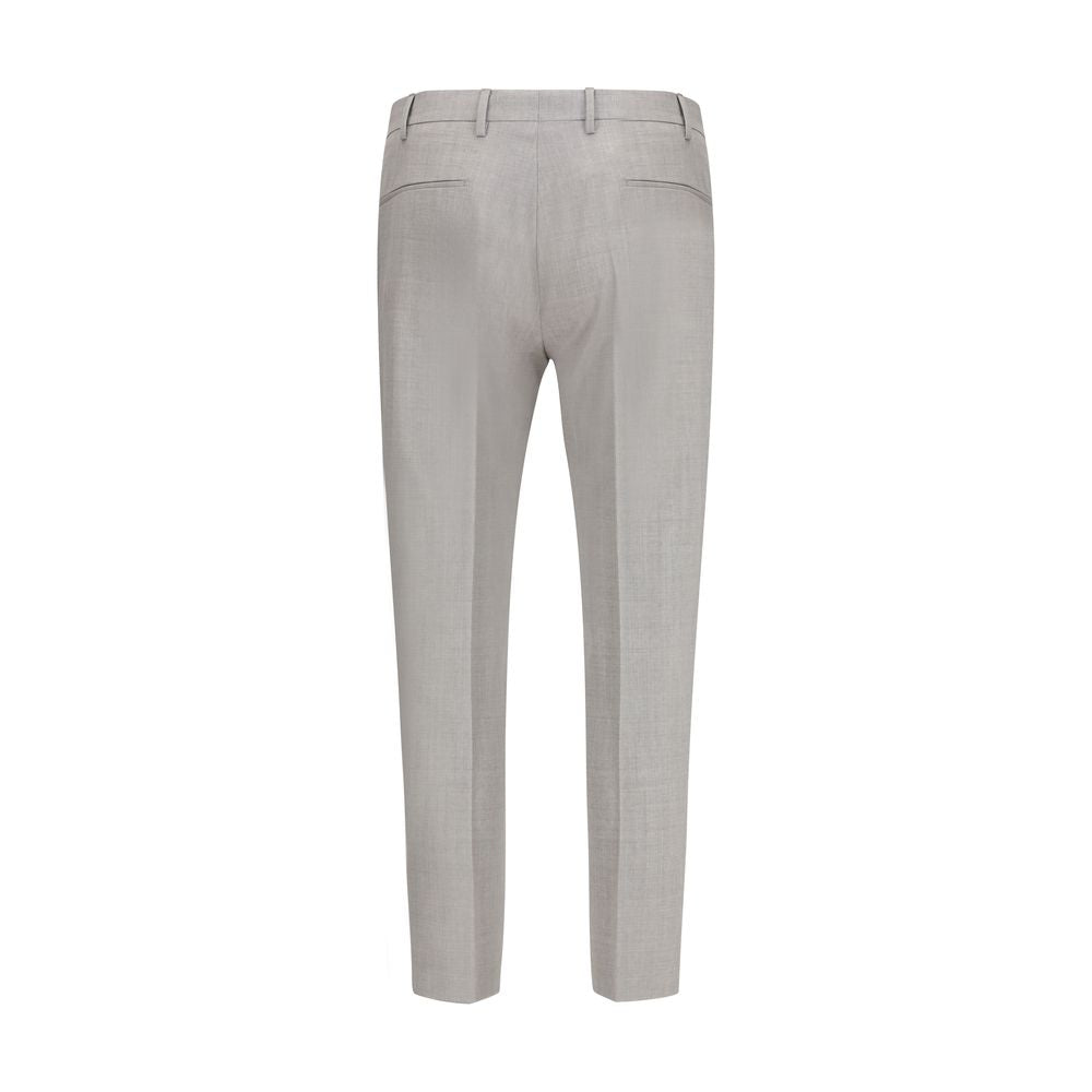 PT Torino Gray Wool Oves Aries Dress Pants | Regal Royce
